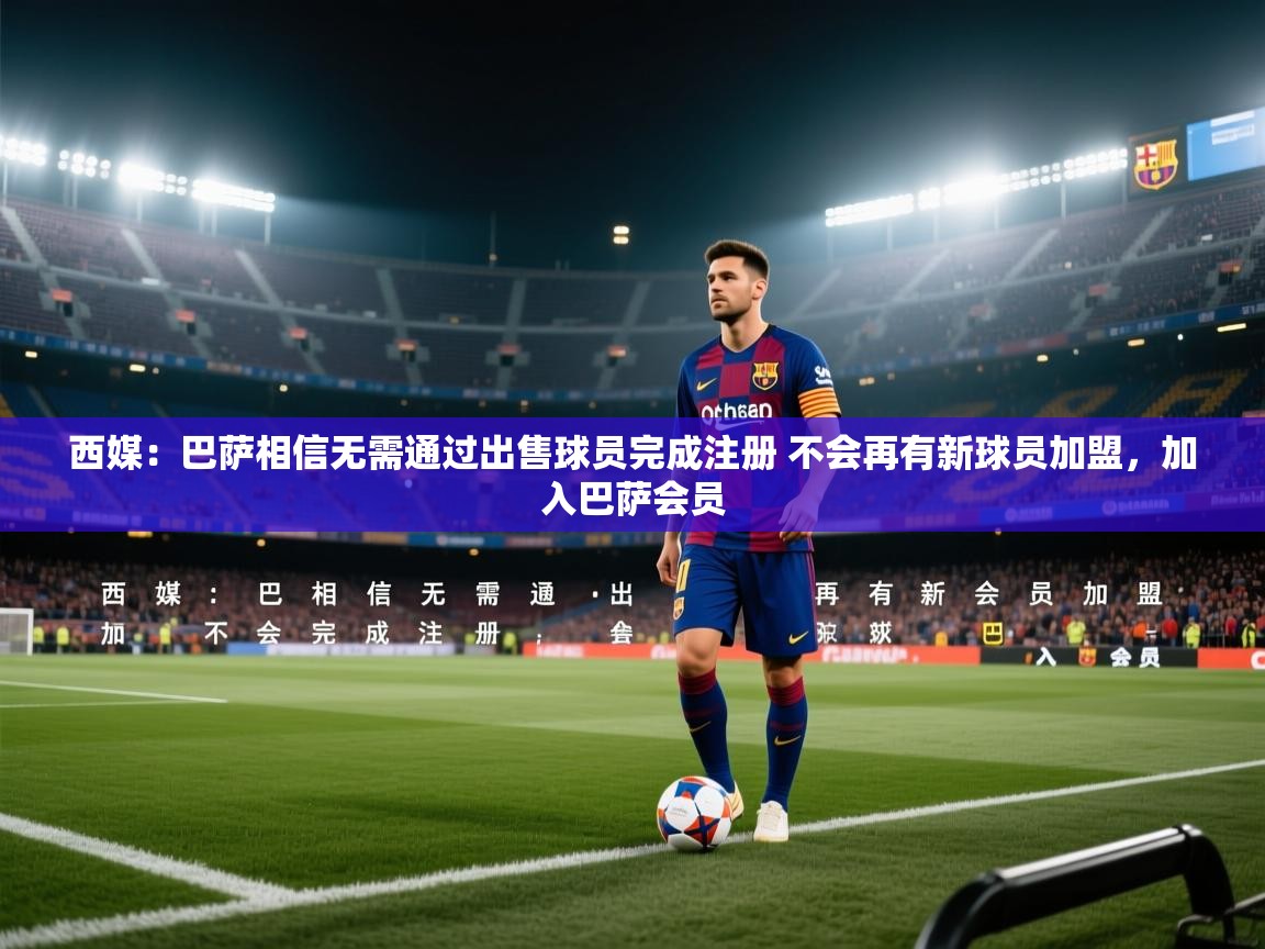 西媒：巴萨相信无需通过出售球员完成注册 不会再有新球员加盟，加入巴萨会员